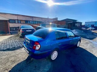 2005 Renault Symbol I Рестайлинг, синий, 239000 рублей, вид 4