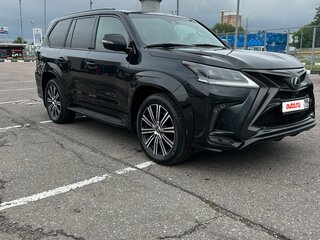 2019 Lexus LX 570 III Рестайлинг 2, чёрный, 8200000 рублей, вид 4