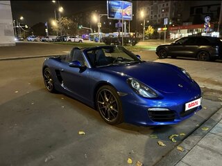 2015 Porsche Boxster III (981), синий, 4500000 рублей, вид 2