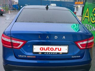 2021 Lada (ВАЗ) Vesta Cross I, синий, 1000000 рублей, вид 3