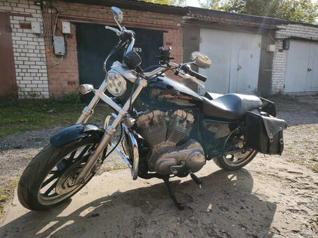 2011 Harley-Davidson Sportster 883, чёрный, 560000 рублей, вид 3