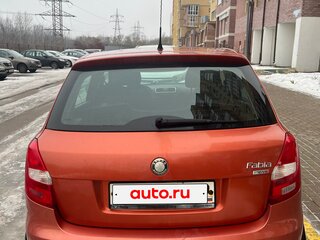2009 Skoda Fabia II, оранжевый, 370000 рублей, вид 4