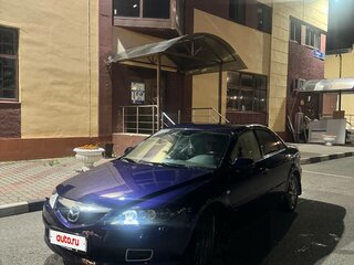 2006 Mazda 6 I (GG) Рестайлинг, синий, 450000 рублей, вид 3