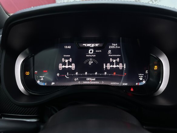 2023 Ram 1500 Crew Cab TRX V, белый - вид 24