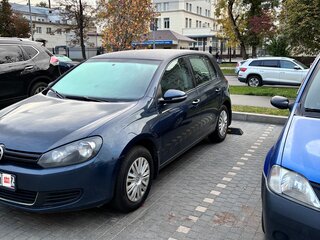 2010 Volkswagen Golf VI, синий, 490000 рублей, вид 1
