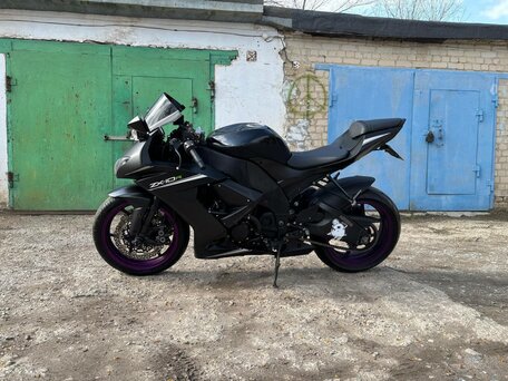 2010 Kawasaki ZX-10R Ninja, чёрный, 550000 рублей, вид 2
