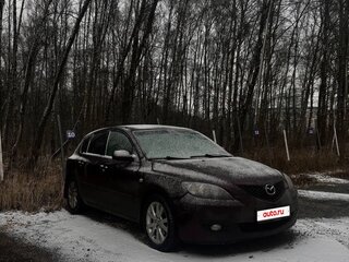2007 Mazda 3 I (BK) Рестайлинг, пурпурный, 500000 рублей, вид 3