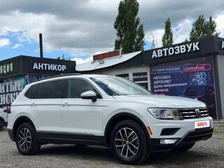 2021 Volkswagen Tiguan Allspace II, белый, 2600000 рублей, вид 2