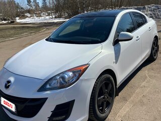 2010 Mazda 3 II (BL), чёрный, 1100000 рублей, вид 1