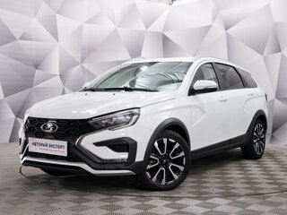2024 Lada (ВАЗ) Vesta SW Cross I Рестайлинг (NG), белый, 1398000 рублей, вид 1