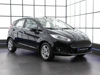 2016 Ford Fiesta Mk6 Рестайлинг, чёрный, 1245000 рублей, вид 4