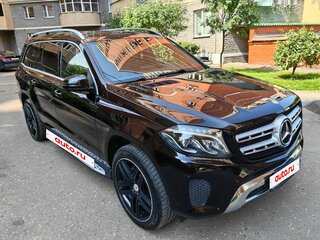 2017 Mercedes-Benz GLS 450 I (X166), чёрный, 3500000 рублей, вид 3