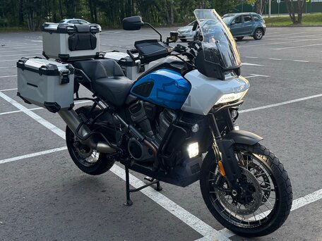 2022 Harley-Davidson Pan America Special, голубой, 1295000 рублей, вид 2
