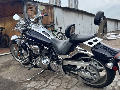 2012 Yamaha XV 1900, фиолетовый, 1297000 рублей, вид 4