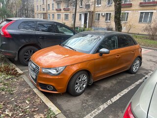 2012 Audi A1 I (8X), оранжевый, 800000 рублей, вид 1