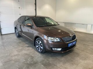 2013 Skoda Octavia III (A7), коричневый, 769000 рублей, вид 3