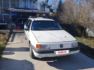 1991 Volkswagen Passat B3, белый, 155000 рублей, вид 2