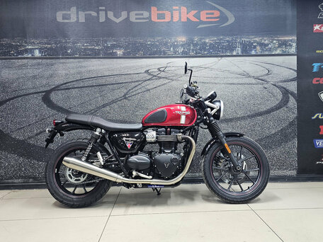 2016 Triumph Street Twin, красный, 639000 рублей, вид 1