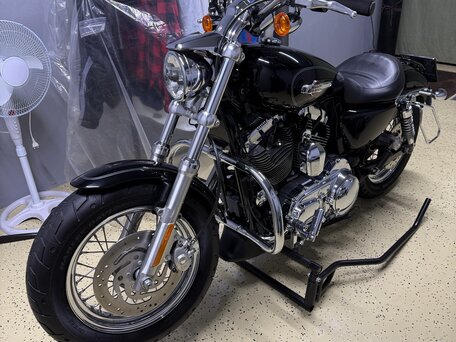 2012 Harley-Davidson Sportster 1200, чёрный, 800000 рублей, вид 4