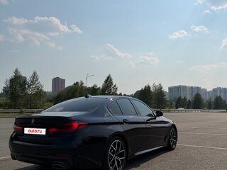 2022 BMW 5 серии 520i VII (G30/G31/G38) Рестайлинг, синий, 4400000 рублей, вид 2