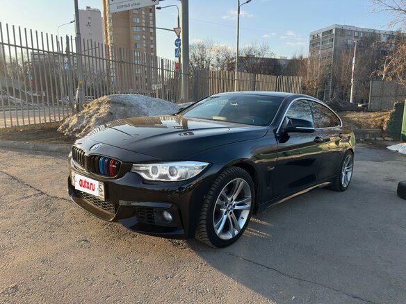 2015 BMW 4 серии Gran Coupe 428i F32/F33/F36, чёрный, 2100000 рублей