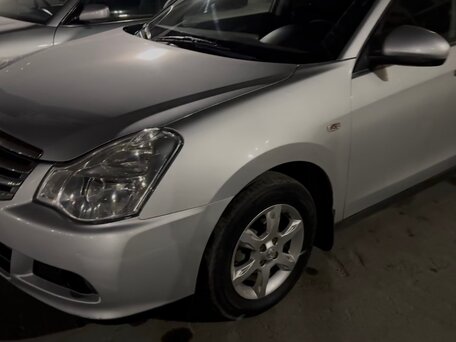 2014 Nissan Almera III (G15), серебристый, 780000 рублей, вид 2