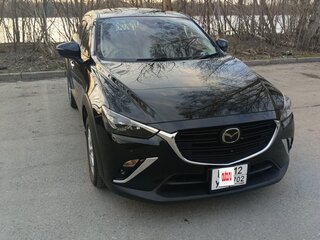 2021 Mazda CX-3 I Рестайлинг, чёрный, 1920000 рублей, вид 1