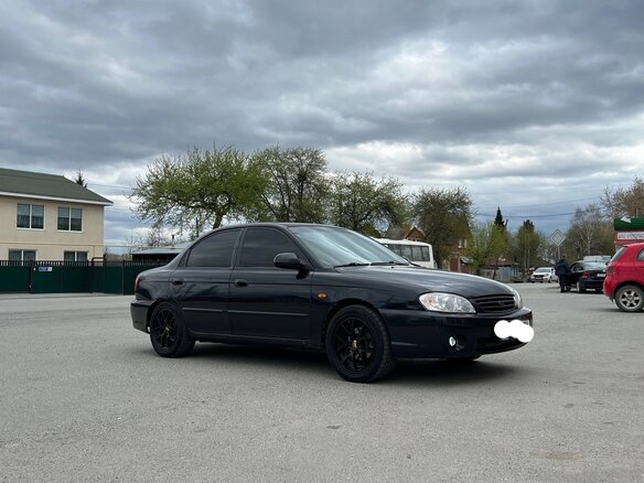 2007 Kia Spectra I Рестайлинг 2, чёрный, 249999 рублей - вид 5