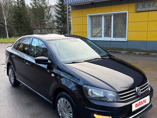 2019 Volkswagen Polo V Рестайлинг, чёрный, 1000000 рублей, вид 2