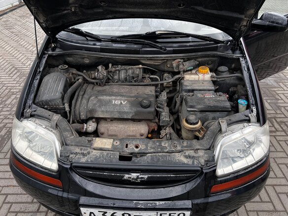 2004 Chevrolet Aveo I, чёрный, 195000 рублей - вид 31