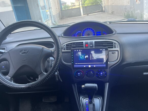 2008 Hyundai Matrix I Рестайлинг 2, синий, 550000 рублей - вид 3