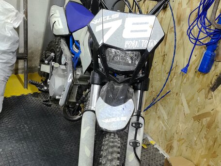 2024 Wels CRF 125, синий, 70000 рублей, вид 2