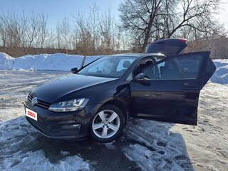 2013 Volkswagen Golf VII, чёрный, 920000 рублей, вид 1