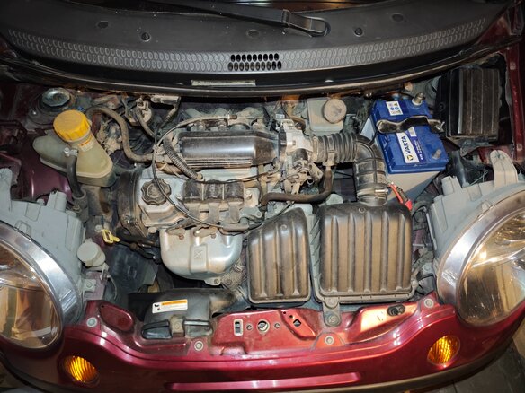 2011 Daewoo Matiz I Рестайлинг, пурпурный, 550000 рублей - вид 8