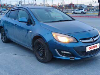2013 Opel Astra J Рестайлинг, синий, 750000 рублей, вид 3