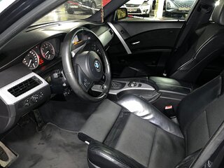 2004 BMW 5 серии 525i V (E60/E61), синий, 1195000 рублей, вид 3