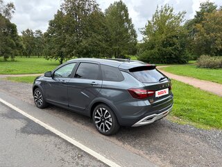 2026 Lada (ВАЗ) Vesta SW Cross I Рестайлинг (NG), серый, 2200000 рублей, вид 4