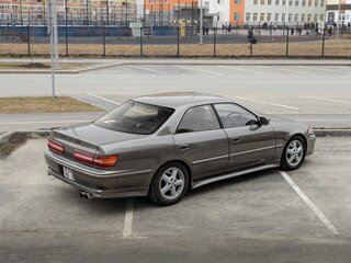 1997 Toyota Mark II VIII (X100), серый, 900000 рублей, вид 1