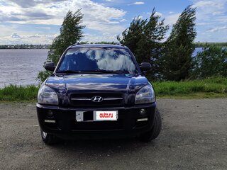 2008 Hyundai Tucson I, чёрный, 800000 рублей, вид 4