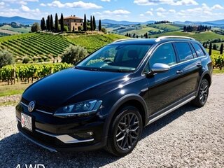 2017 Volkswagen Golf Alltrack VII, чёрный, 1920000 рублей, вид 1