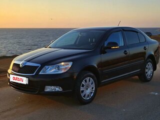 2012 Skoda Octavia II (A5) Рестайлинг, чёрный, 925000 рублей, вид 1