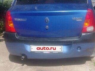 2008 Renault Logan I, синий, 130000 рублей, вид 3