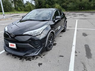 2020 Toyota C-HR I Рестайлинг, чёрный, 2400000 рублей, вид 2