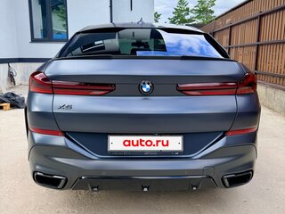 2021 BMW X6 40i III (G06), серый, 6000000 рублей, вид 4