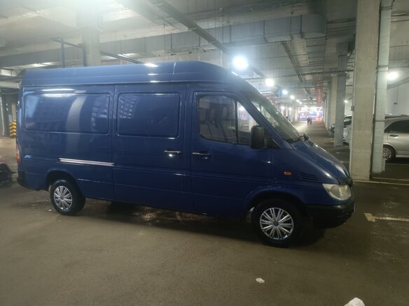 2000 Mercedes-Benz Sprinter, синий, 720000 рублей - вид 14