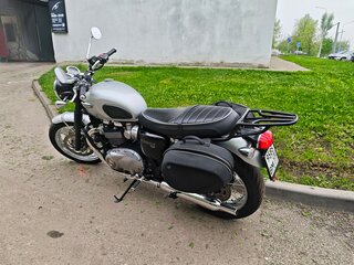 2019 Triumph Bonneville T120, серый, 940000 рублей, вид 3