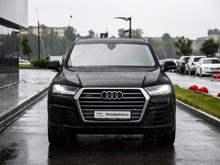 2018 Audi Q7 II (4M), чёрный, 4249000 рублей, вид 4
