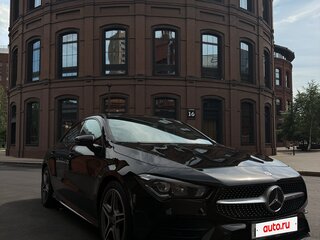 2021 Mercedes-Benz CLA 200 II (C118, X118), чёрный, 3500000 рублей, вид 2
