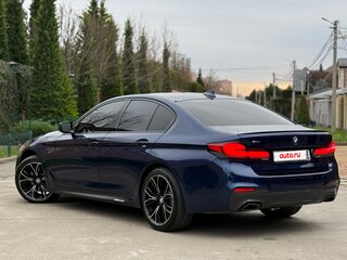 2020 BMW 5 серии 520d xDrive VII (G30/G31/G38), синий, 4100000 рублей, вид 2