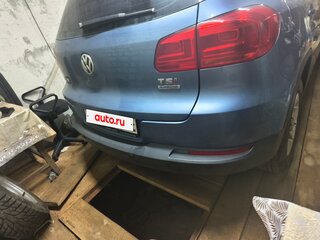 2012 Volkswagen Tiguan I Рестайлинг, синий, 950000 рублей, вид 3